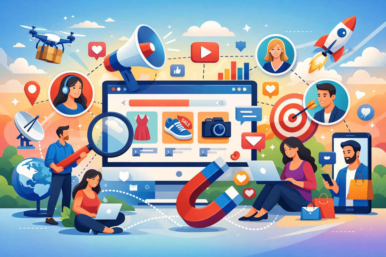 Online Store Visibility Amplification: Connect with Buyers