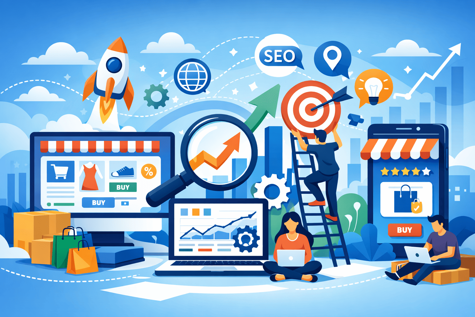 Elevate Your E-commerce: Core SEO for Online Store Visibility